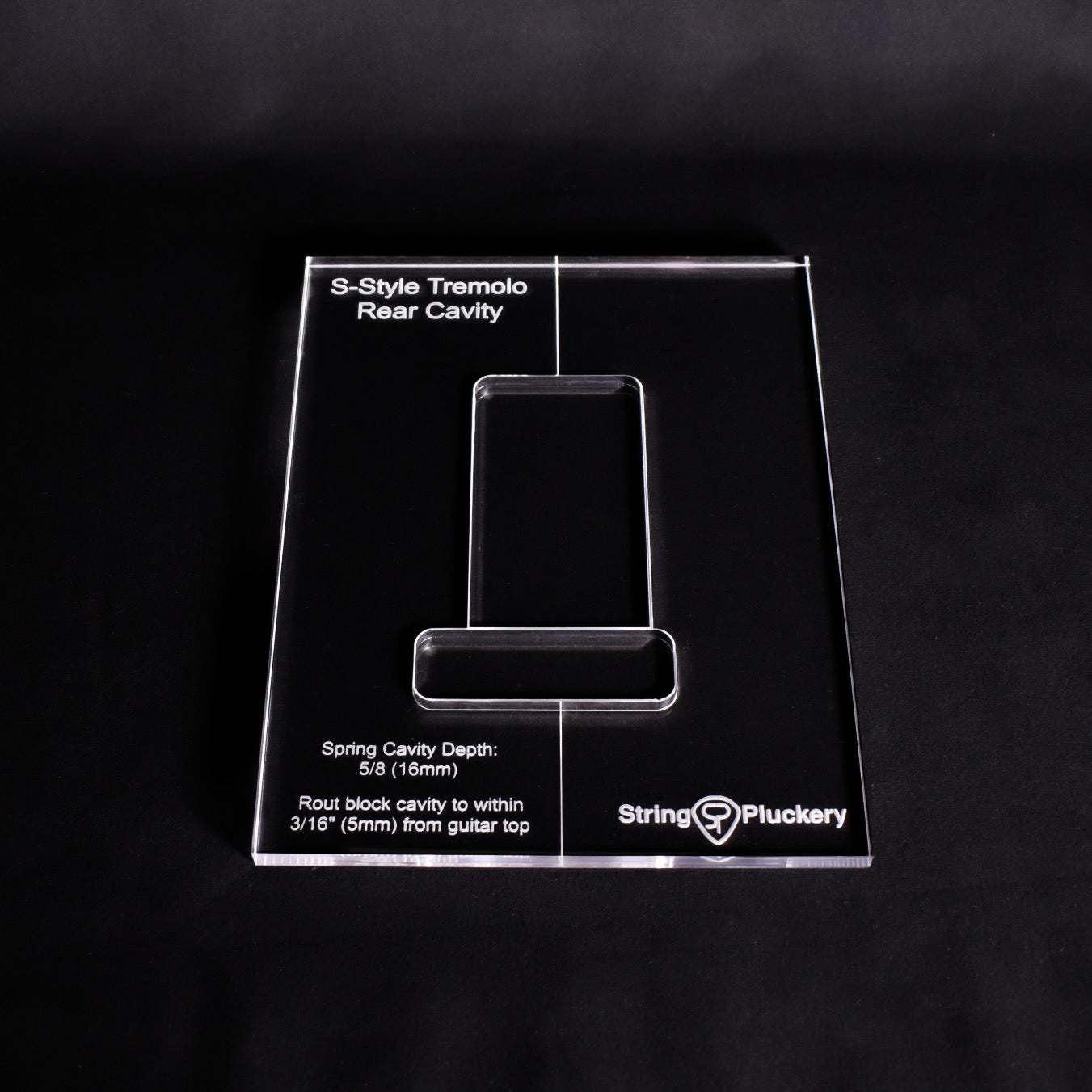 S-Style Acrylic Routing Templates