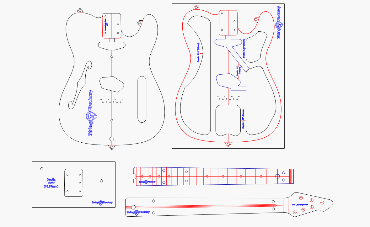 Custom Acrylic Routing Templates