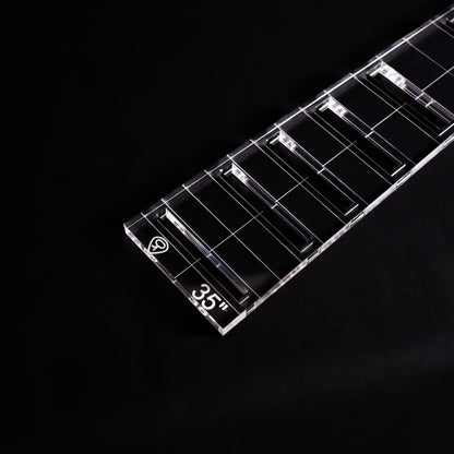 Bass Fretboard Block Inlay Routing Template
