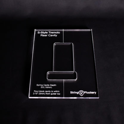 S-Style Acrylic Routing Templates
