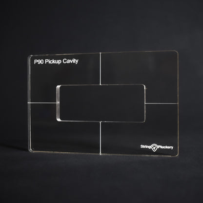 Luthier's Bundle - Guitar Pickup Template (Set of 5)